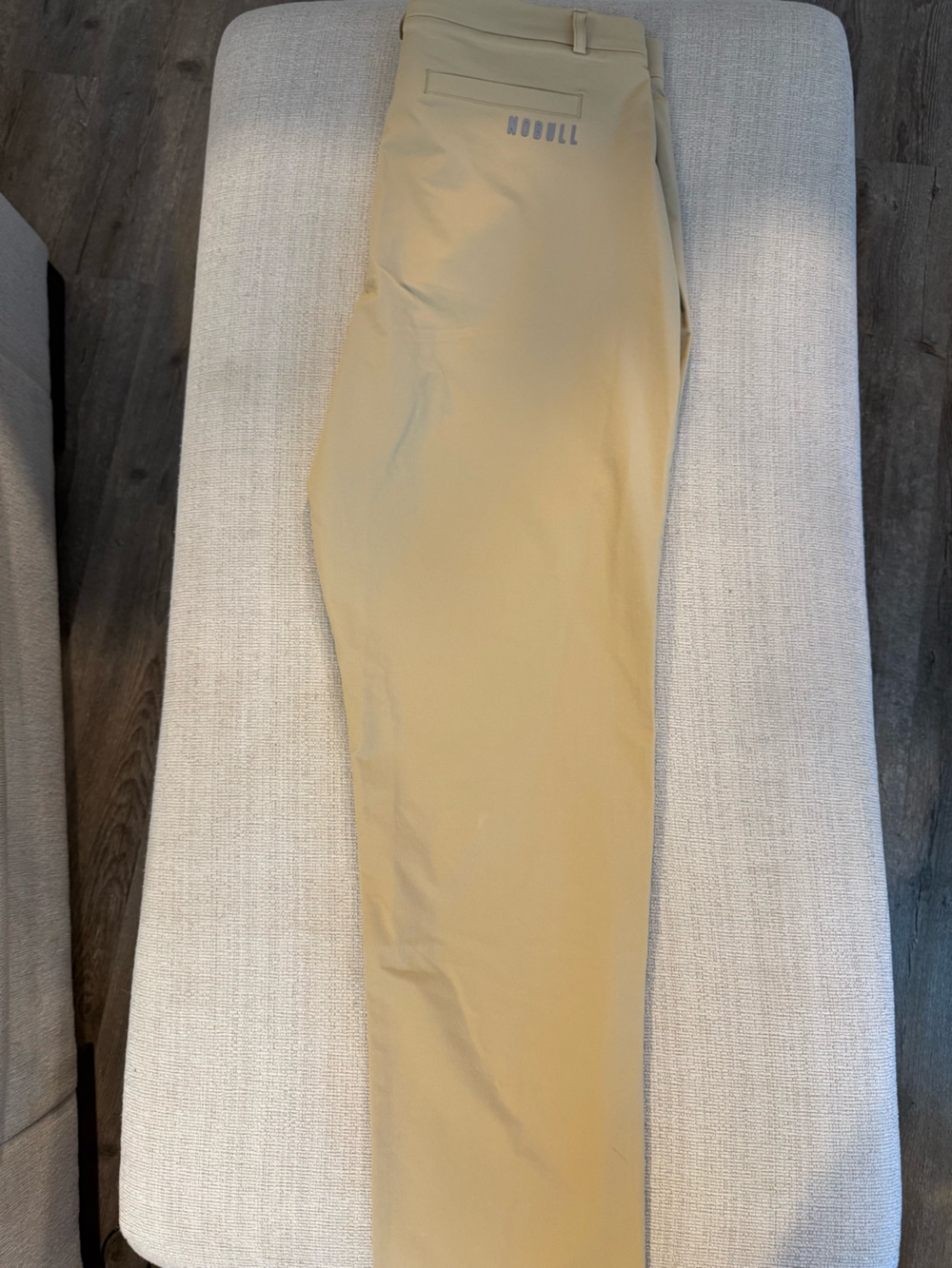 NOBULL Men's Chino Pants in Light Khaki